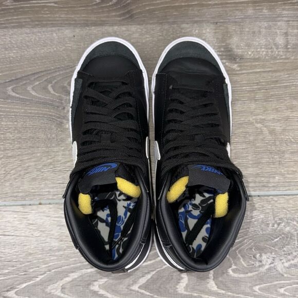 Nike Blazer Mid ‘77 SE “Sisterhood” Women’s Sz 8 Black Metallic Gold Sneakers - Picture 5 of 11